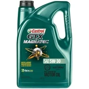 Castrol GTX MAGNATEC 5W-30 Full Synthetic Motor Oil, 5 Quarts