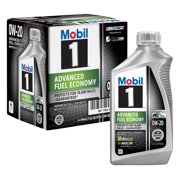 Mobil 1 Advanced Fuel Economy Full Synthetic Motor Oil 0W-20, 1 Quart