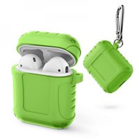 Promotion Clearance!Earphones Headphone Full Protective Cover Waterproof Shockproof Case Silicone Cases with Hook for Airpods