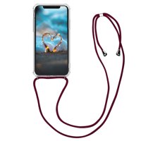 Tuscom For iPhone 12 Pro Max 6.7in Lanyard Neck Strap Retractable String Phone Case