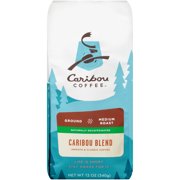 Caribou Coffee Caribou Blend Medium Roast Decaf Ground Coffee 12 oz. Stand-Up Bag