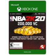 NBA 2K20 200,000 VC, 2K Games, Xbox [Digital Download]