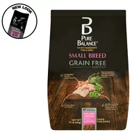 Pure Balance Small Breed Grain Free Formula Chicken & Garden Vegetables Recipe Food for Dogs, 11 lb