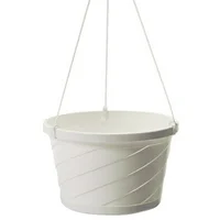 Akro-mils Euro Hanging Basket White 10 Inch - DP314
