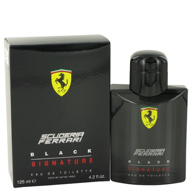 Ferrari Ferrari Scuderia Black Signature Eau De Toilette Spray for Men 4.2 oz