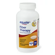 Equate Fiber Therapy Calcium Polycarbophil Caplets, 625 mg, 140 Count