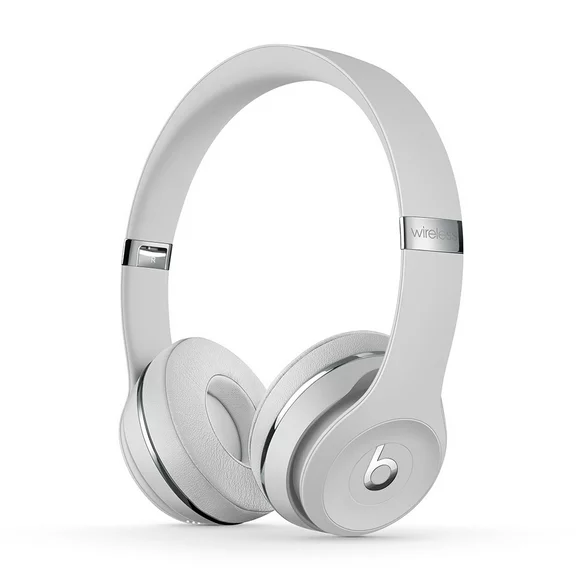 Restored Beats by Dr. Dre Solo3 Wireless Satin Silver On Ear Headphones MX452LL/A (Refurbished)
