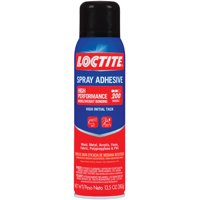 Loctite High Performance 200 Spray Adhesive Glue, Clear, 13.5-Ounce