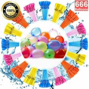 Magic Water Balloons 666 PCS 18 Bunch Self-Sealing - Great Summer Deal!