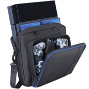 Black Multifunctional Carry Bag Travel Case Handbag For Sony PlayStation 4 PS4 Console