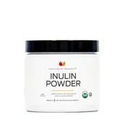 Organic Inulin Powder Fiber Supplement - Jerusalem Artichoke Prebiotic Bulk Inulin Fiber Powder 8oz Digestion Gut Health