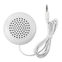 Besufy 3.5mm Plug Mini Portable Stereo Pillow Speaker for MP3 MP4 Player iPod iPhone