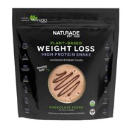 NATURADE Chocolate Plant-Based Weight Loss High Protein Shake, 41.5 oz