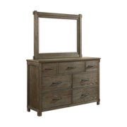 Picket House Furnishings Jack 7-Drawer Dresser with Mirror Set