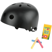 Crayola Chalk Surface Ultra-light Bike Helmet, for Ages 5 to 8