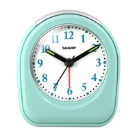 SHARP Quartz Analog Alarm Clock in Mint