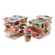 image 9 of Rubbermaid Brilliance Food Storage Containers, 36 Piece Set, Leak-Proof, BPA Free, Clear Tritan Plastic