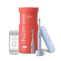 hum by Colgate Smart Rechargeable Electric Toothbrush Kit, Sonic Toothbrush with Travel Case