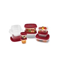 Rubbermaid Easy Find Vented Lids Food Storage Containers, 24-Piece Set