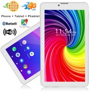 Indigi 7-inch 4G GSM Unlocked Smart Phone 2-in-1 Phablet Android 9.0 Tablet PC AT&T T-Mobile (White)