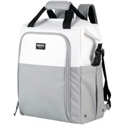 IGLOO Unisex's Marine Switch Backpack White/Grey Insulated Cooler, 30 Canettes, Isolation MaxCold avec 25% de mousse en plus pour garder les aliments et.., By Visit the Igloo Store
