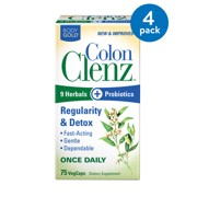 BodyGold Colon Clenz Colon Cleanse Capsules, 75 Ct