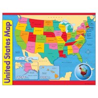 CHART USA MAP 17 X 22 GR 1-8