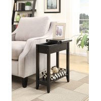 Convenience Concepts American Heritage Flip Top End Table, Multiple Colors