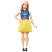 Barbie Fashionistas Chambray Chic, Curvy Body Doll