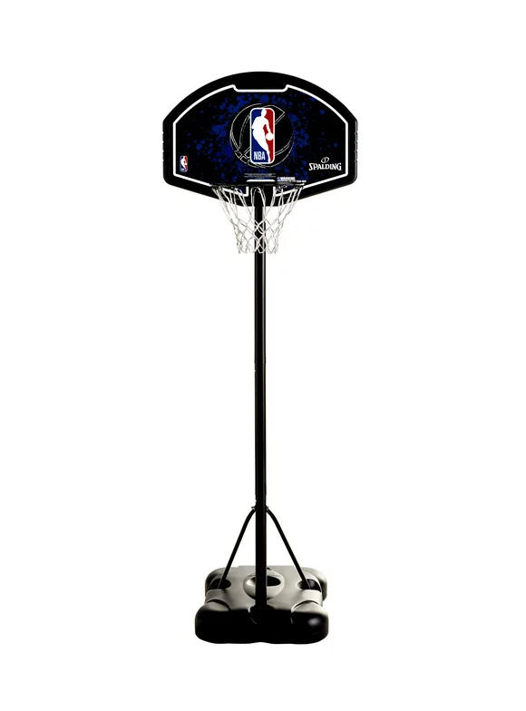 Spalding 32 In. Eco-Composite Telescoping Portable Basketball Hoop System, Child