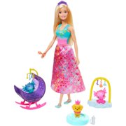 Barbie Dreamtopia Dragon Nursery Playset With Barbie Princess Doll And Accessories
