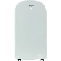 Whirlpool WHAP141AW 14,000 BTU Single-Exhaust Portable Air Conditioner with Remote Control in White