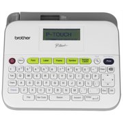 Brother P-touch, PTD400AD, Versatile Easy-to-Use Label Maker, AC Adapter, QWERTY Keyboard, Multiple Line Labels, White