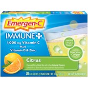 Emergen-C Vitamin C Supplement Powder for Immune Support, Citrus, 30 Ct