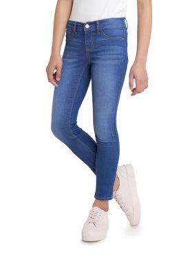 Jordache Girls Super Skinny Power Stretch Jeans, Sizes 5-18