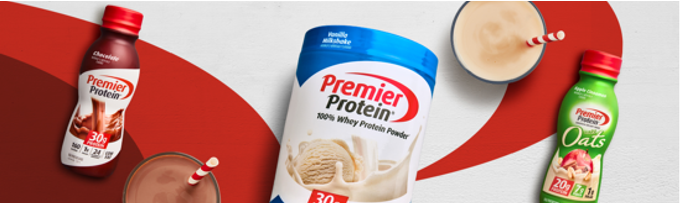 Premier Protein: Feel good about great taste.
