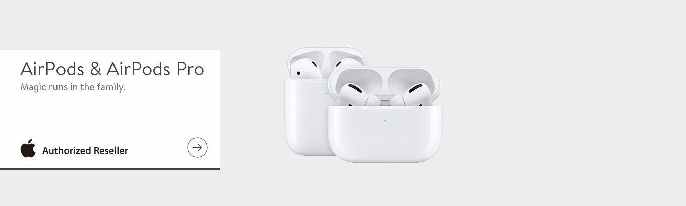 AirPods & AirPods Pro. Magic runs in the family. Shop now.