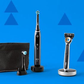 The latest innovations. High-tech oral care & shaving gifts.