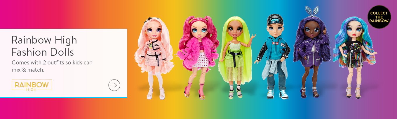Rainbow High Fashion Dolls