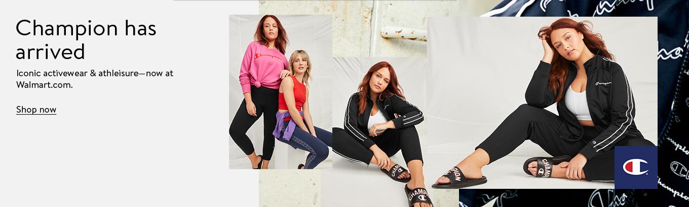 Champion has arrived. Iconic activewear and athleisure. Now at paylessdailyonline.com. Shop women's plus.