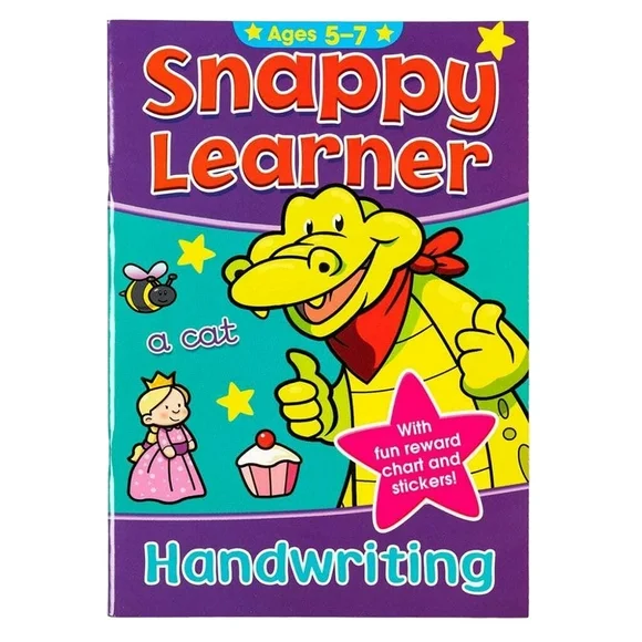 Alligator Snappy Learner Handwriting Activity Book