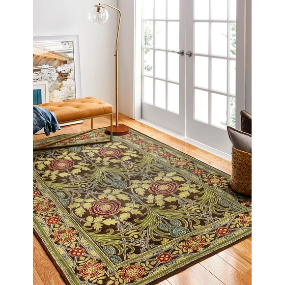 Bashian Hastings Transitional Floral Area Rug