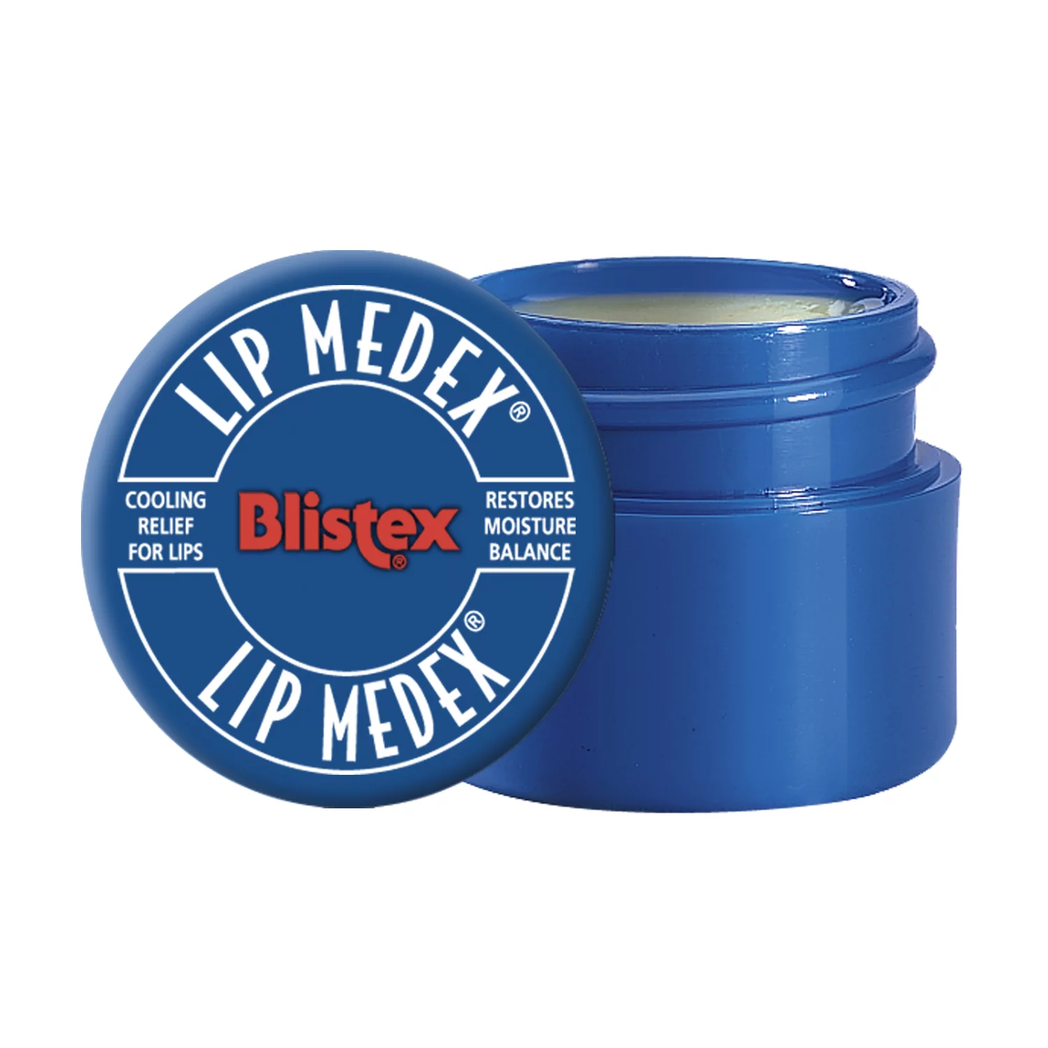 Blistex Lip Medex, 0.25 oz. Medicated Lip Balm Jar, One Count