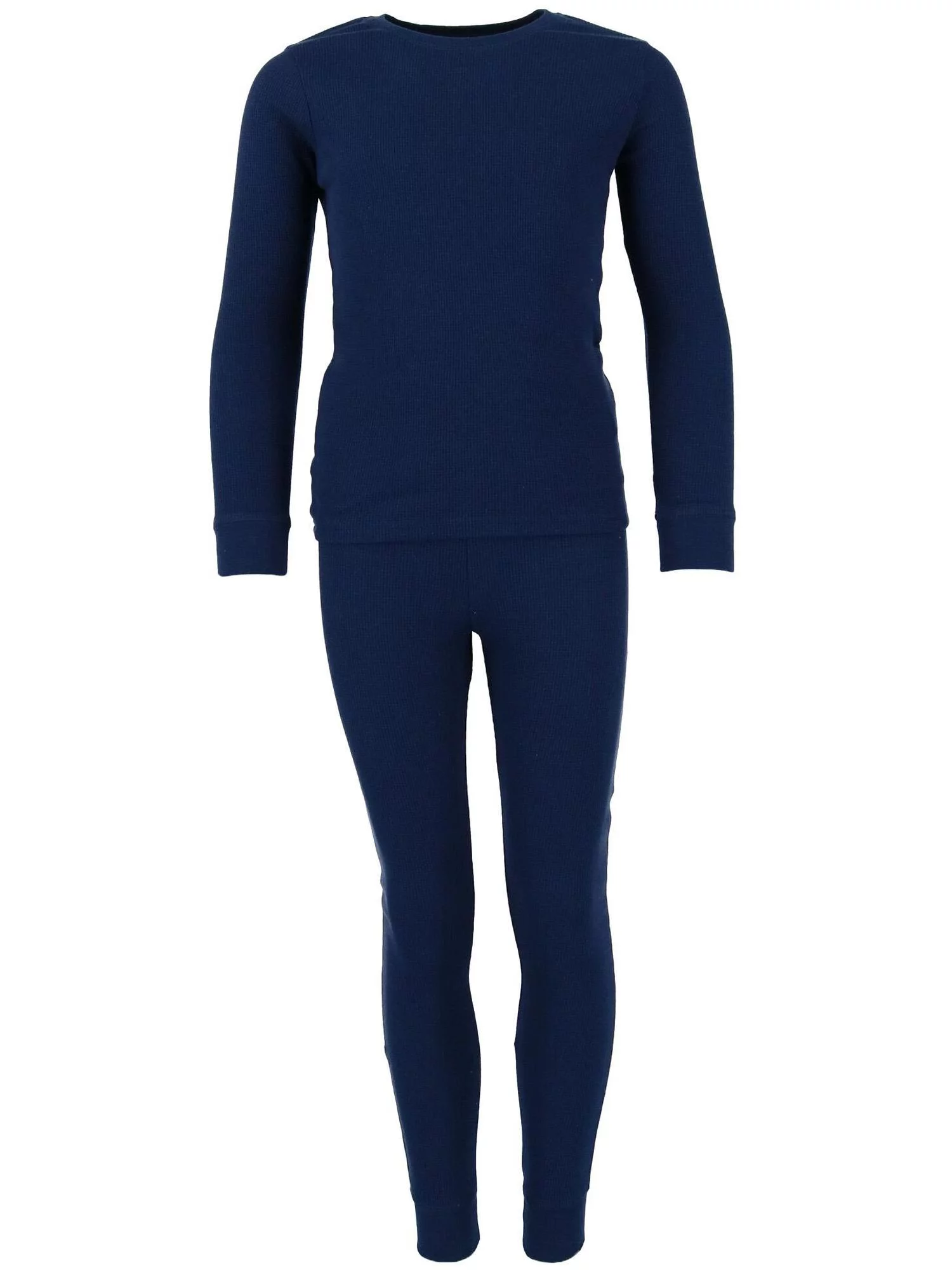 Boys Only Kid's Waffle Thermal Long Underwear 2-Piece Set