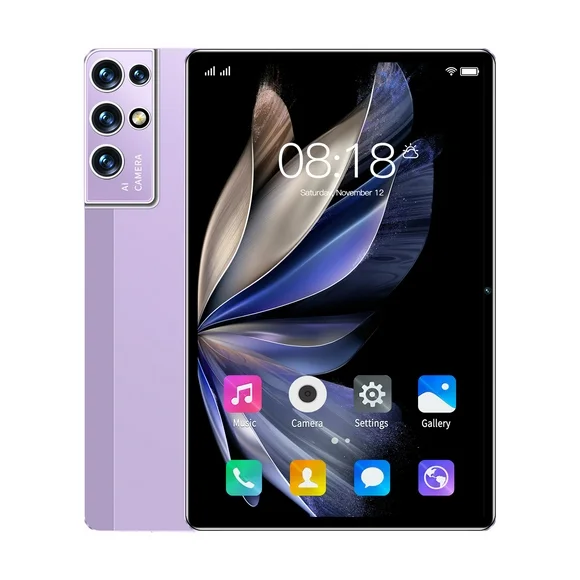 COFEST Tablets,All-new 10.1-in Tablet,2+16G Ultra-thin HD Display (2.4G/5G WiFi,256G),Android Tablet,Learning Game Video Office Tablet,Supports Dual SIM Communication Purple