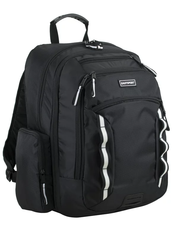 Eastsport Unisex Odyssey Black Backpack