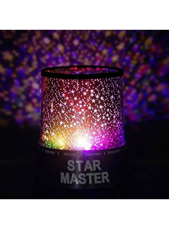 Efavormart Starry Galaxy Sky Projector Cosmos Romantic Color Changing LED LAMP Gift Set