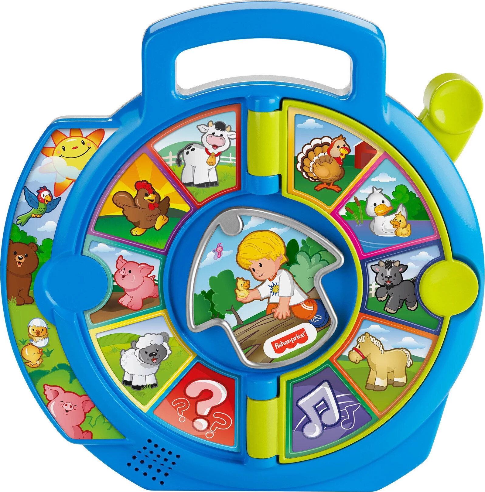 Fisher-Price Little People World of Animals See ‘n Say Toddler Musical Learning Toy