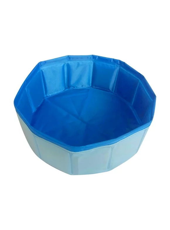 Foldable Pet Bath Pool Collapsible Hamster Cat Pool Pet Bathing Tub Pool for Small Pets