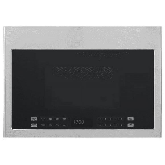 Haier HMV1472BHS 24 Over-the-Range Microwave with 1.4 cu. ft. Capacity 300 CFM Sensor Cooking Hidden Vent 10 Power Levels and 13.6 Turntable in Stainless